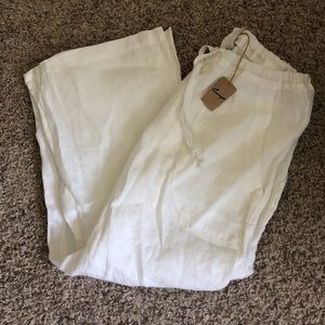 Linen cpshades ankle pants BRAND NEW .. with TAG